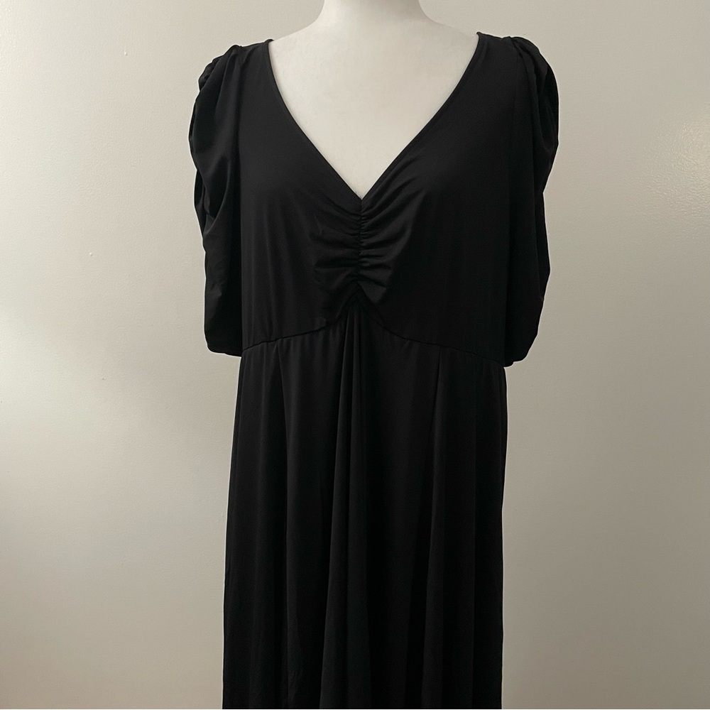 Mini Studio Knit Cinch Front Skater Dress - Picture 6 of 7